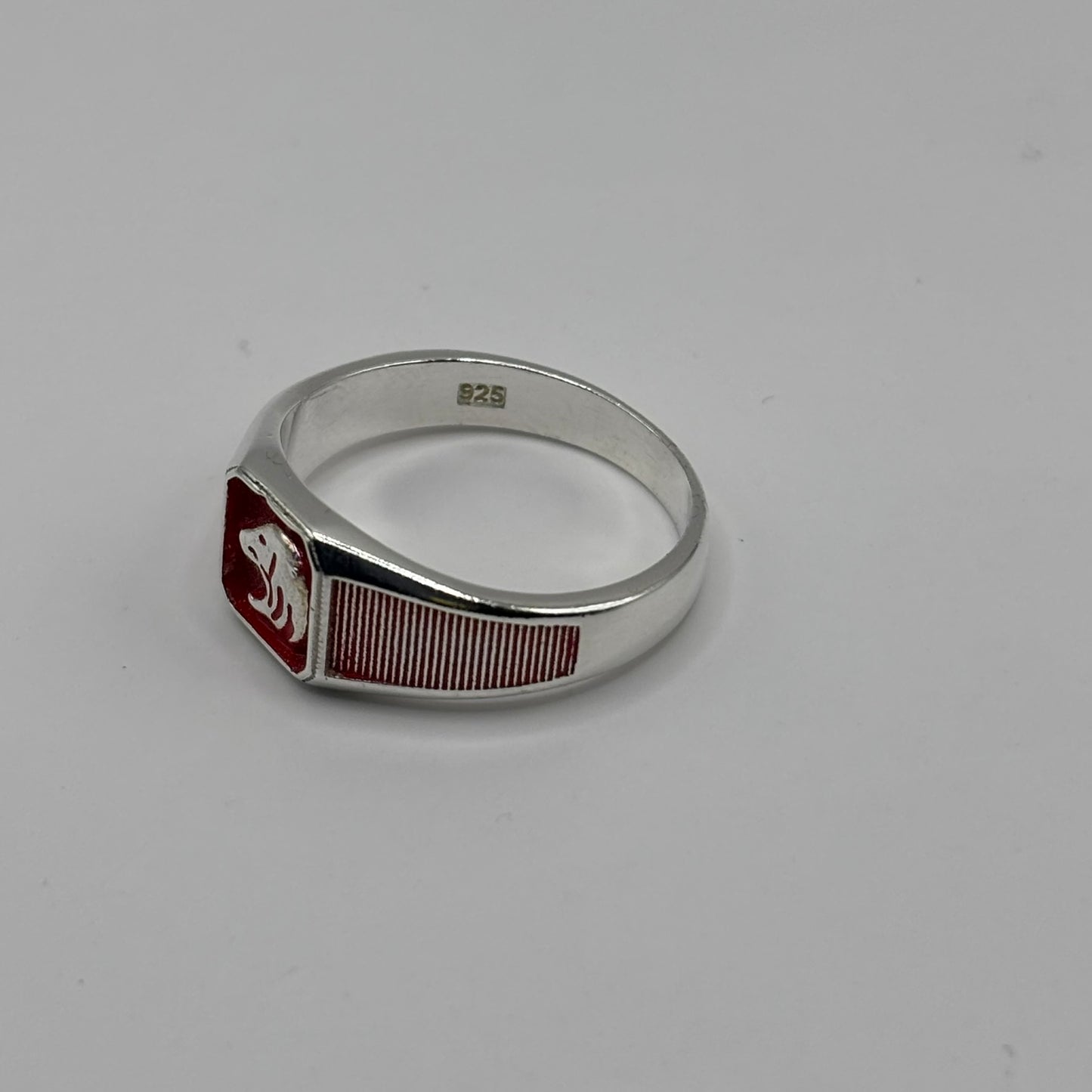 Anillo de Sello "Felino Guardián" en Plata 925