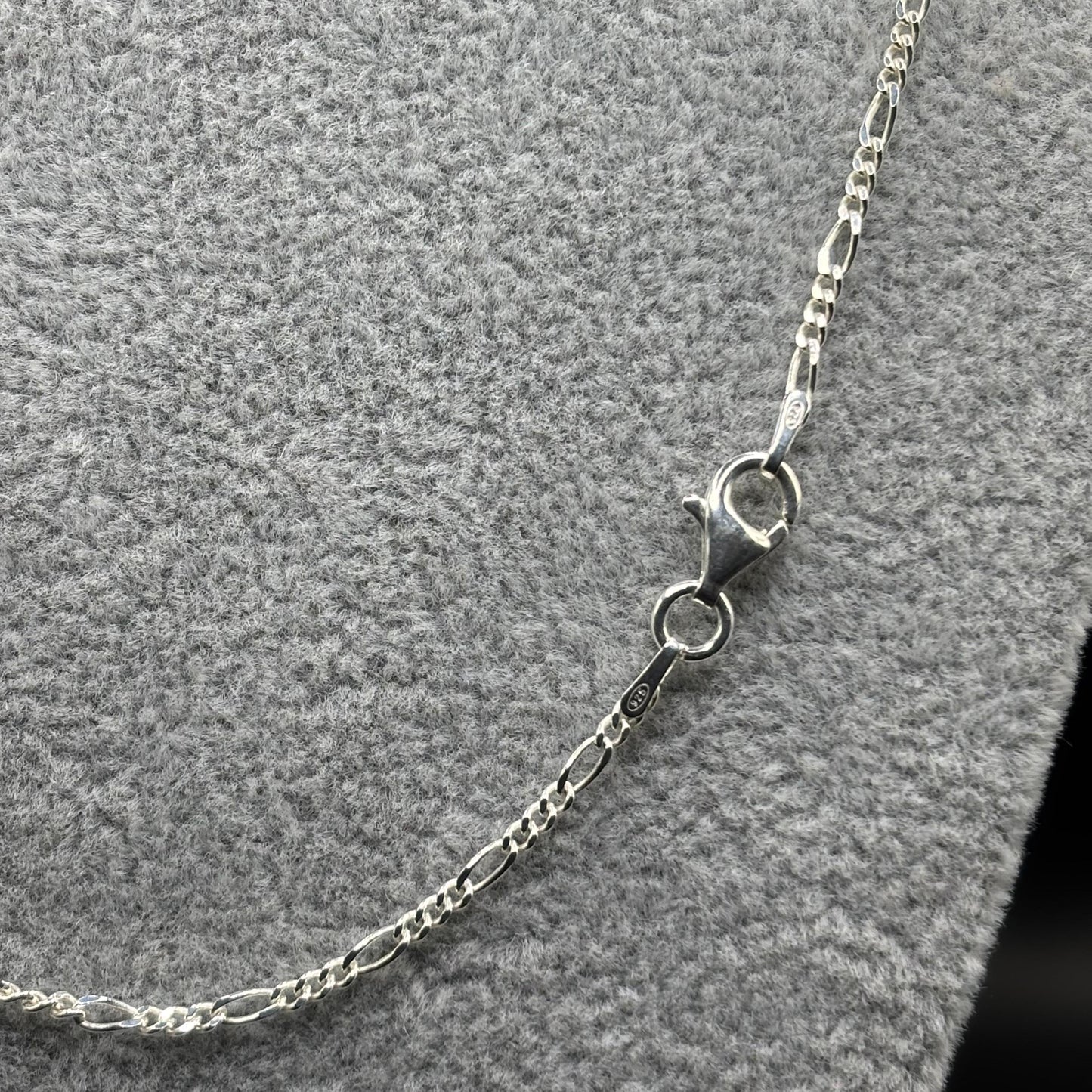 Cadena Fígaro Delgada de Plata 925 (50 cm, 3,66 g)