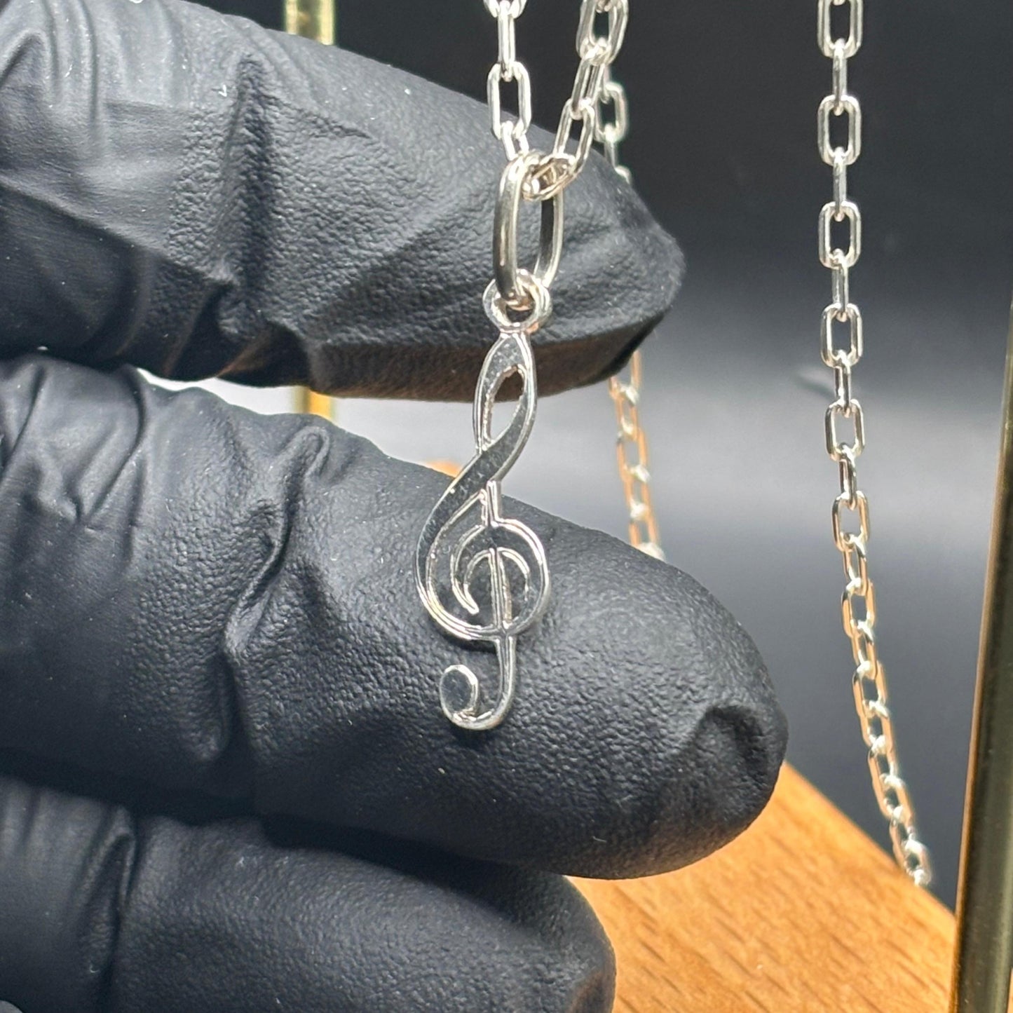 Colgante de Plata 925 Llave de Sol