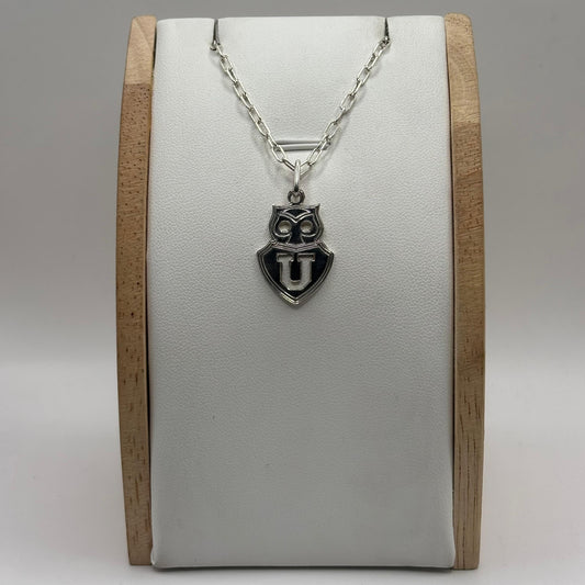 Colgante U. de Chile Diseño Calado en Plata 925 | 3 Tamaños