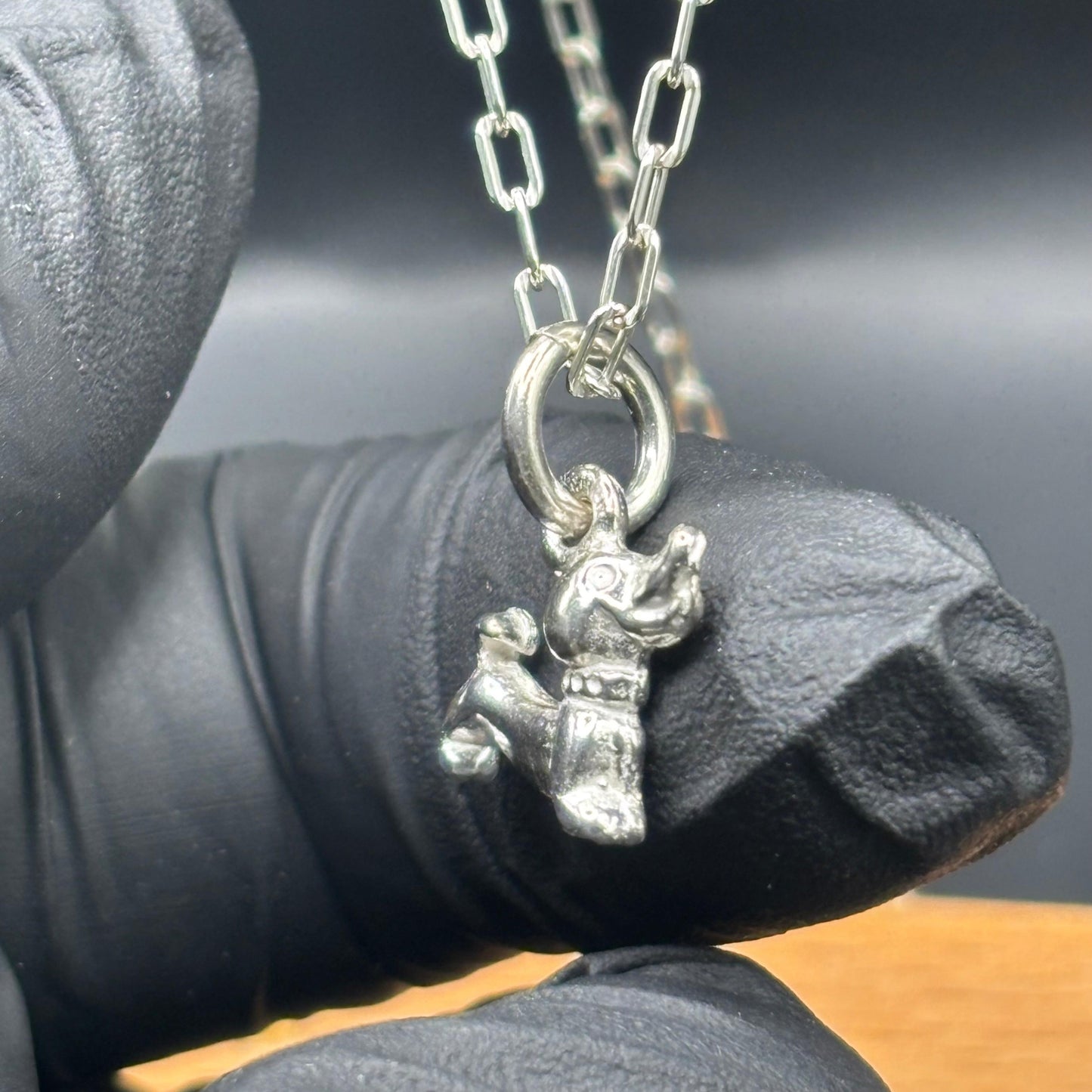Colgante Perro Salchicha Dachshund en Plata 925