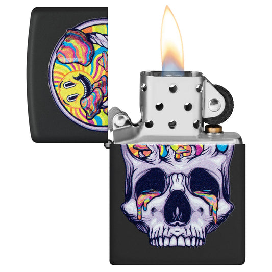 Encendedor Zippo 48737 Skull Moon Design