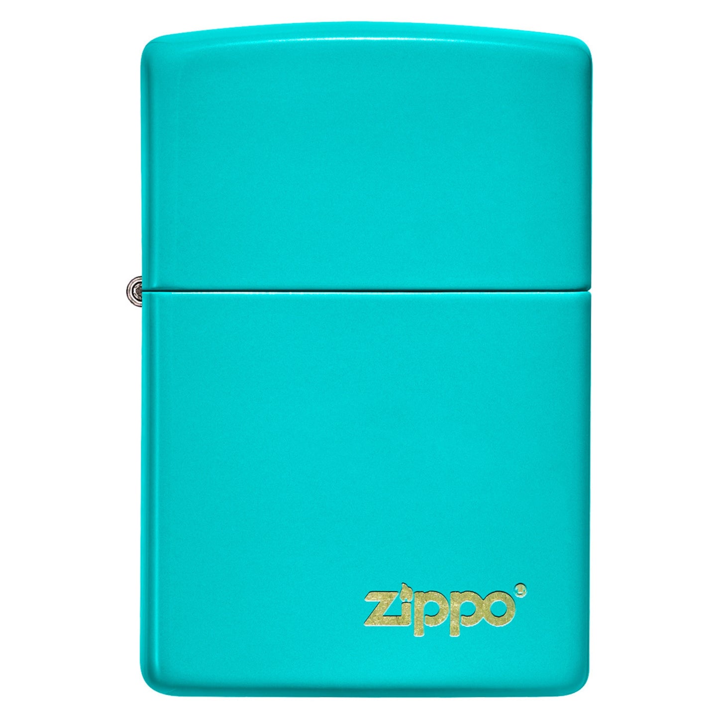 Encendedor Zippo 49454ZL Classic Flat Turquoise Zippo Logo
