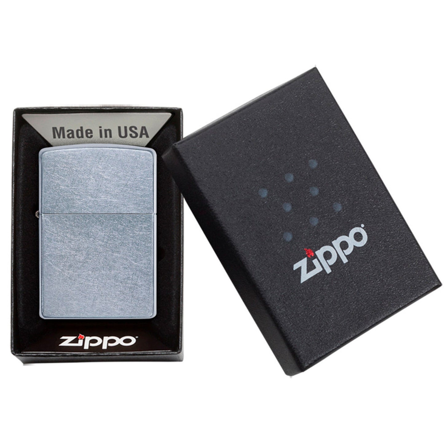 Encendedor Zippo 207 Classic Street Chrome™