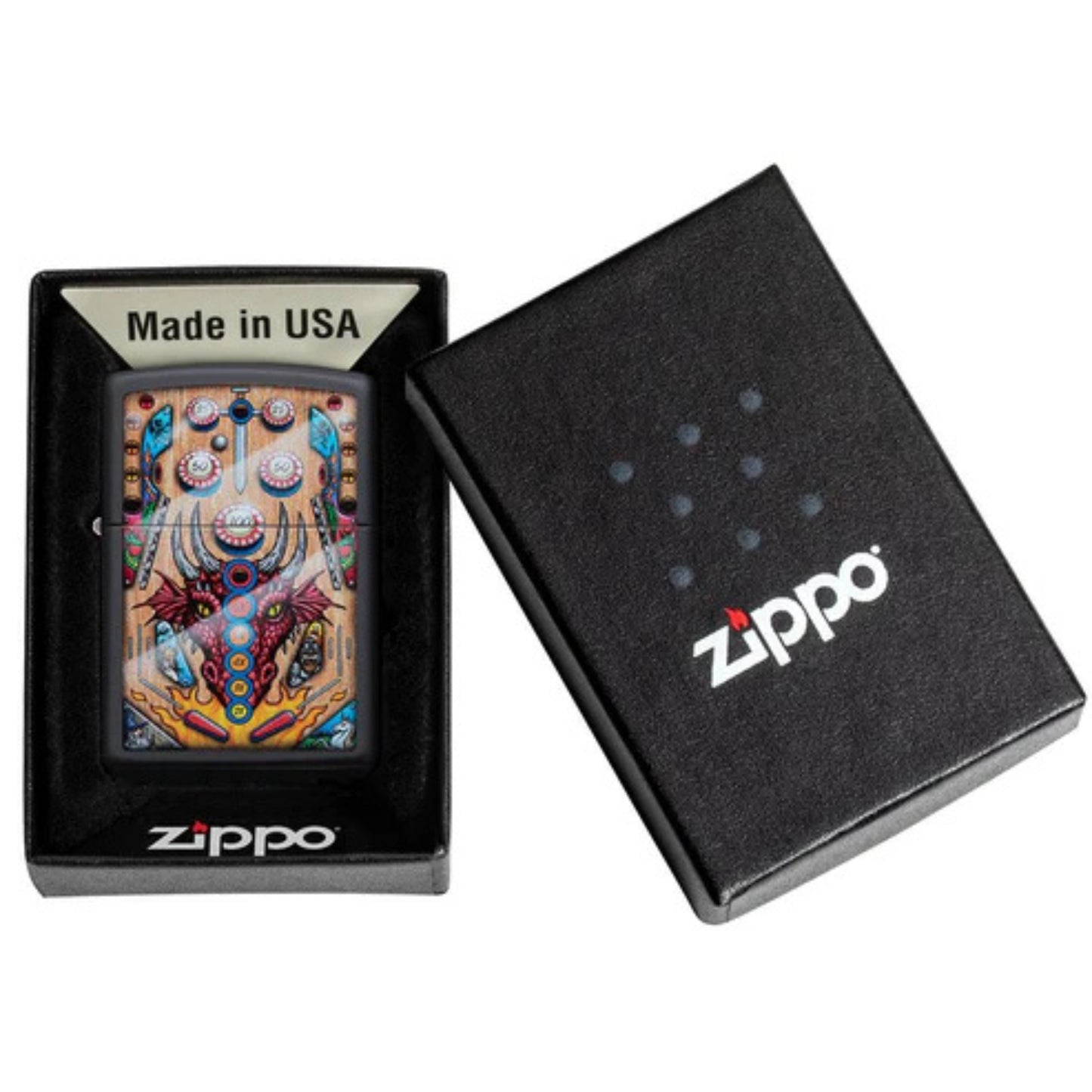 Encendedor Zippo 218 Pinball Design