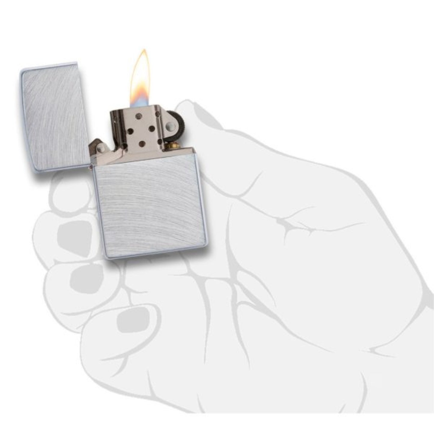 Encendedor Zippo 24647 Classic Chrome Arch