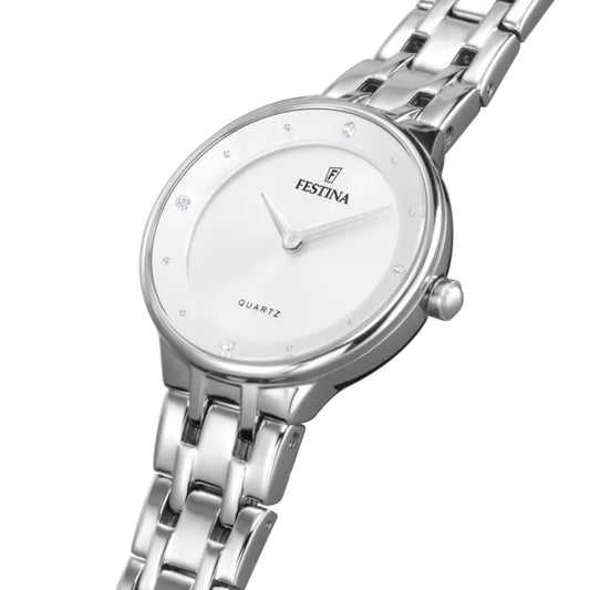 Reloj Festina Mujer F20600/1 Mademoiselle Esfera Plateada