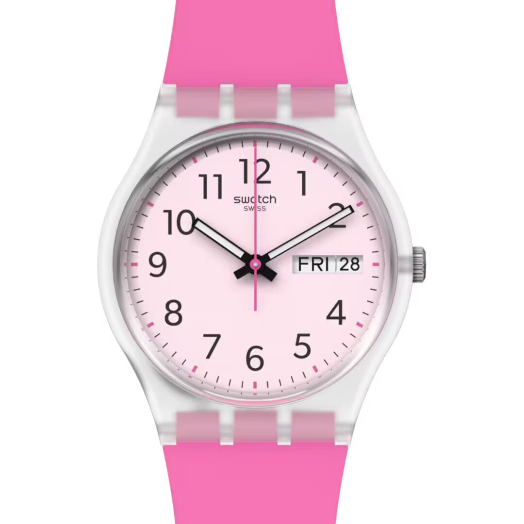 Reloj Unisex Swatch GE724 RINSE REPEAT PINK