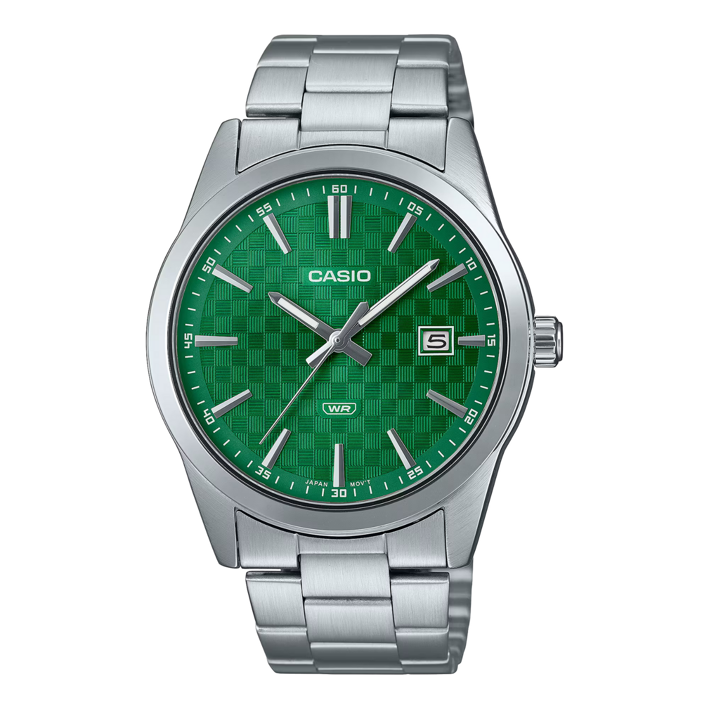 Reloj Casio MTP-VD03D-3A1 Hombre Verde Metálico