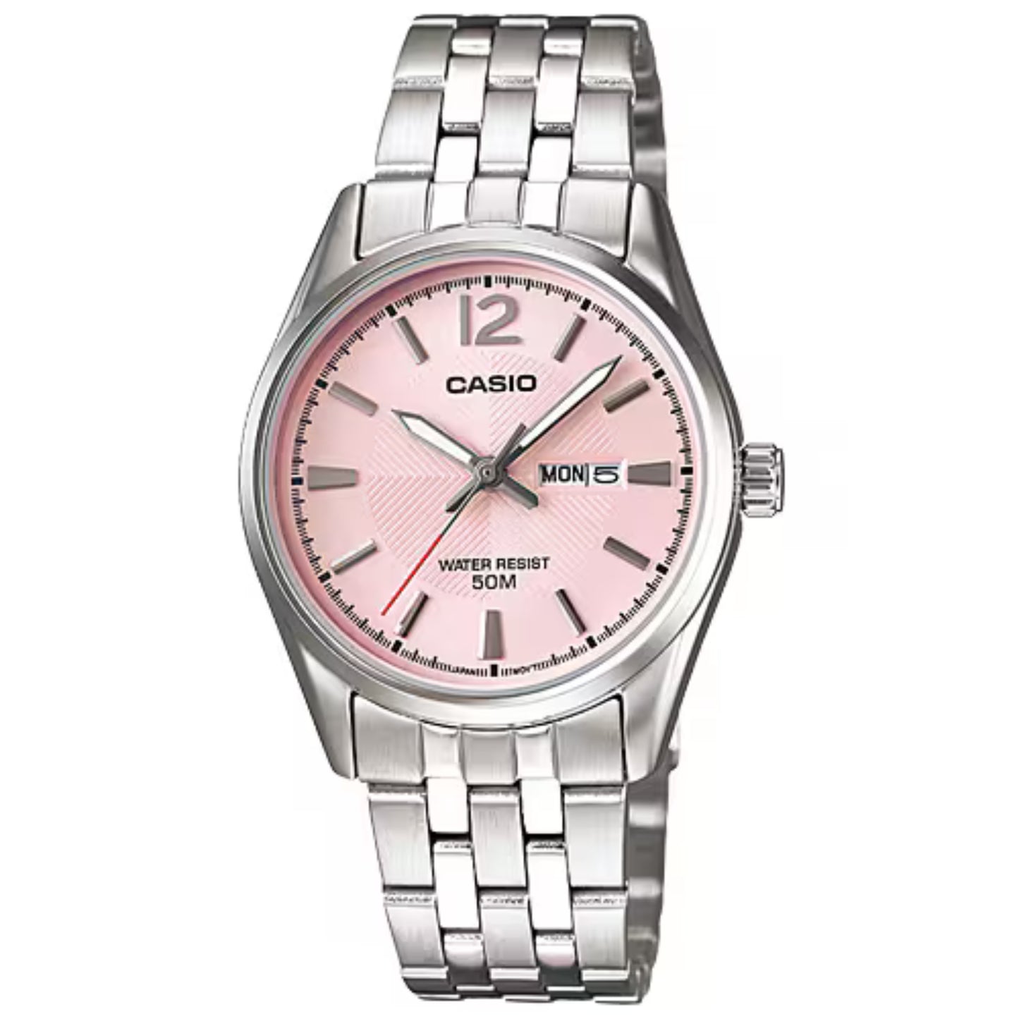 Reloj Casio Mujer LTP-1335D-5A Análogo Esfera Rosada
