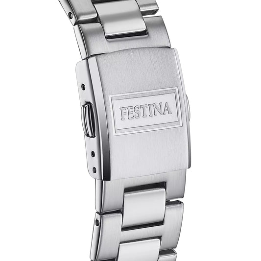 Reloj Festina Hombre F16376/4 Acero Clásico Negro