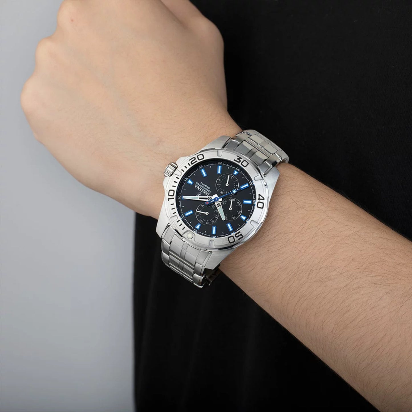 Reloj Festina Hombre F20445/6 Multifunción Negro