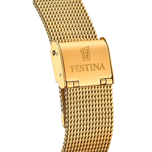 Reloj Festina Mujer F20476/1 Boyfriend Collection Dorado
