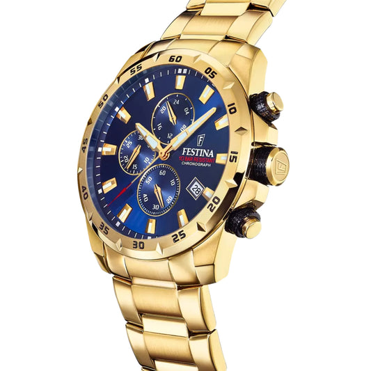 Reloj Festina Hombre F20541/2 Chrono Sport Dorado