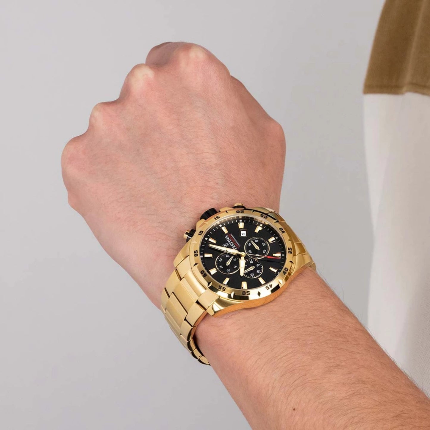Reloj Festina Hombre F20541/4 Chrono Sport Dorado
