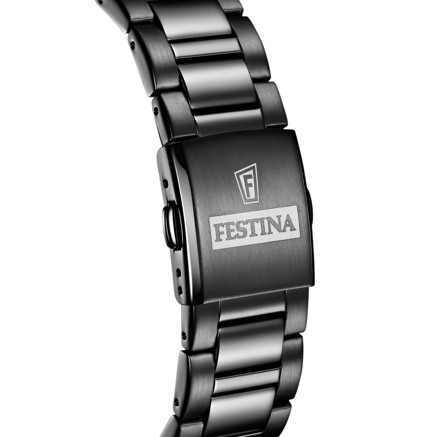 Reloj Festina Hombre F20578/1 Ceramic Negro Dorado