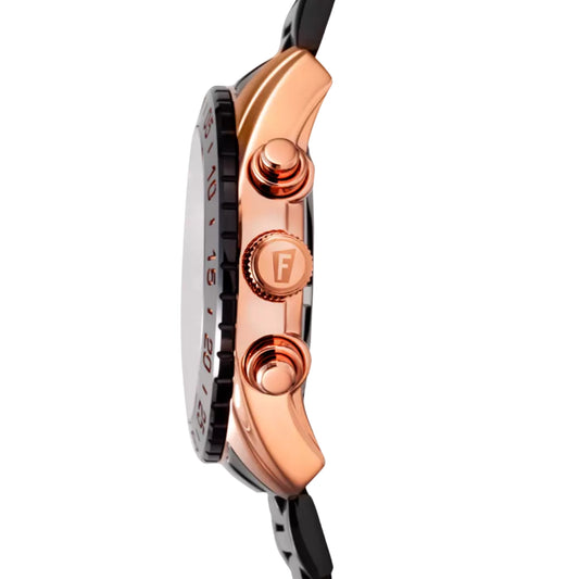 Reloj Festina Hombre F20578/1 Ceramic Negro Dorado