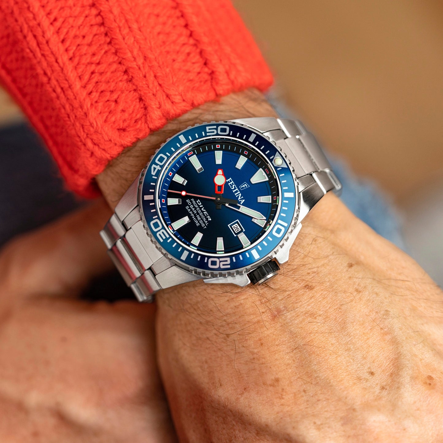 Reloj Festina Hombre F20663/1 The Originals Azul Plateado