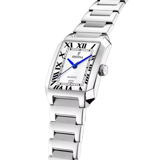 Reloj Festina Mujer F20679/1 On The Square Plateado