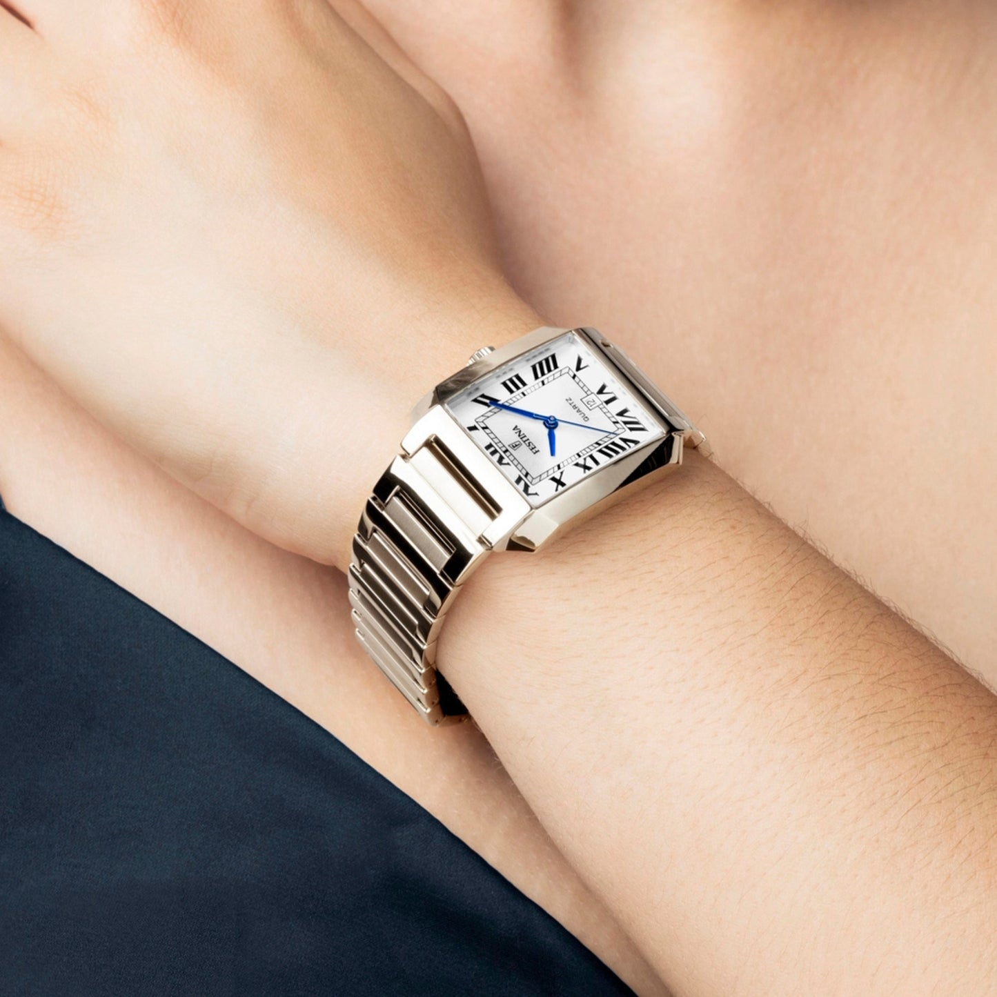 Reloj Festina Mujer F20679/1 On The Square Plateado
