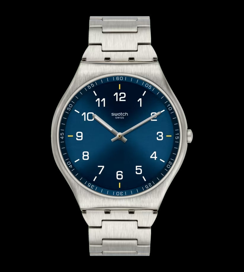 Reloj Unisex Swatch SS07S106G SKIN SUIT BLUE