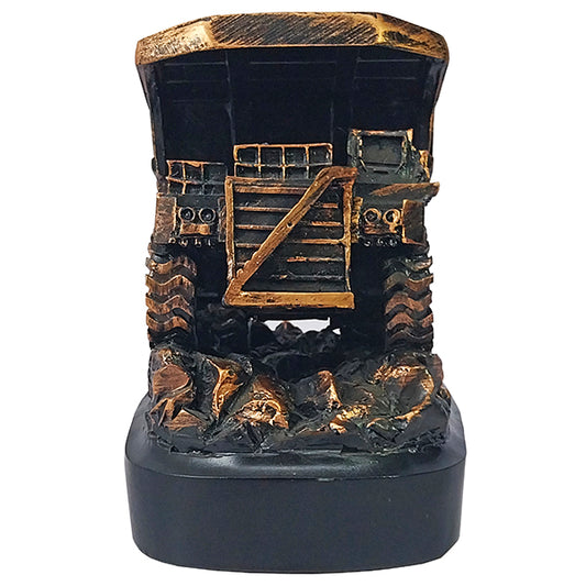 Trofeo Camión Minero CAEX Grabado Personalizado