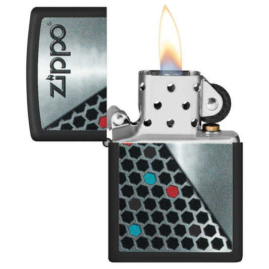Encendedor Zippo 48709 Hexagon Design