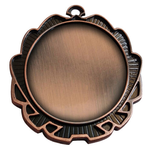 Medalla MD90 Personalizada en Bronce con Grabado
