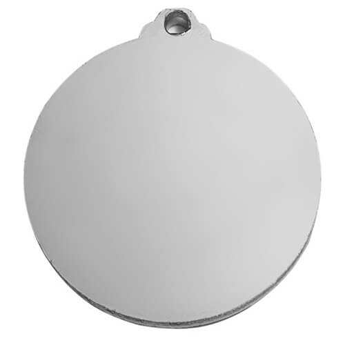 Medalla C10 de 50 mm con grabado personalizado
