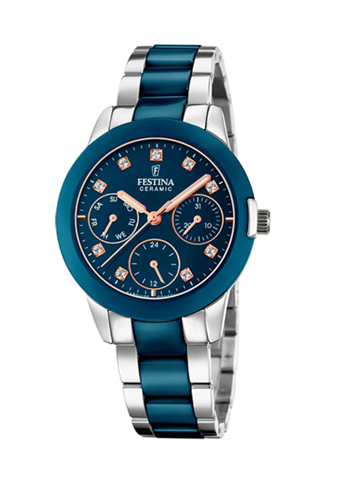 Reloj Festina F20497/2 Mujer Ceramic Azul