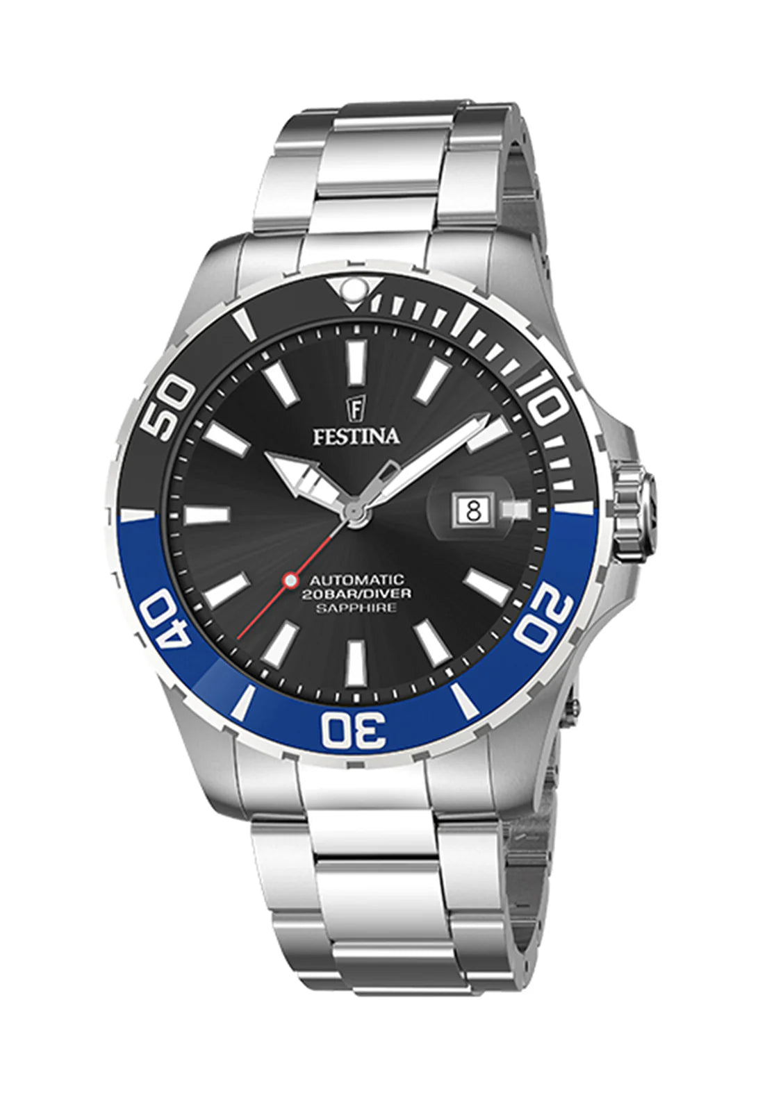 Reloj Festina Hombre F20531/6 Diver Automático Negro