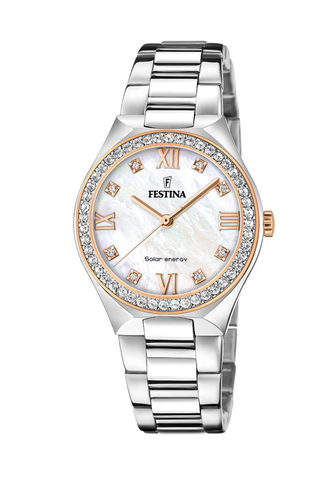 Reloj Festina F20658/1 Mujer Solar Energy Acero Circonitas