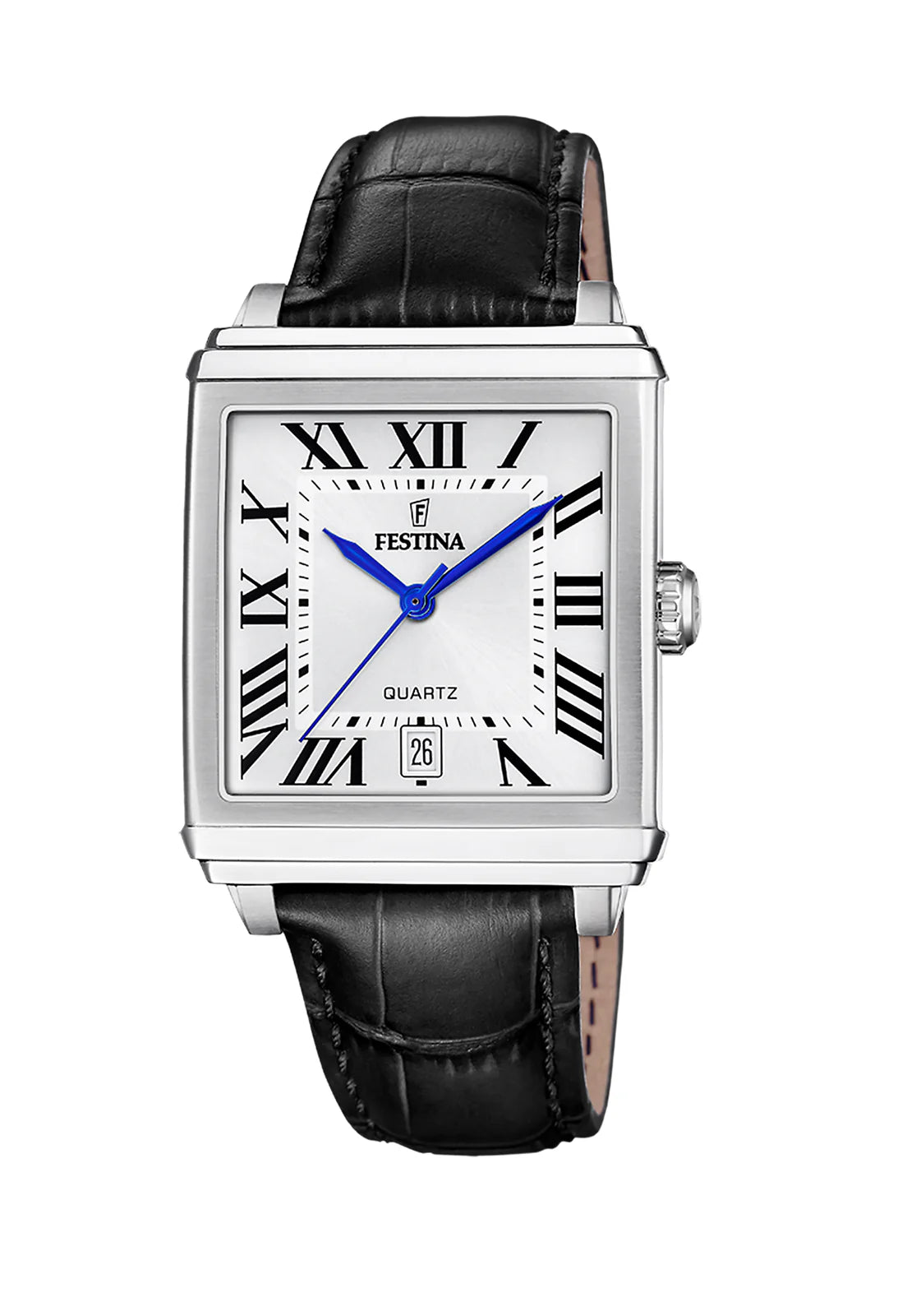 Reloj Festina F20681/1 Hombre On The Square Plateado