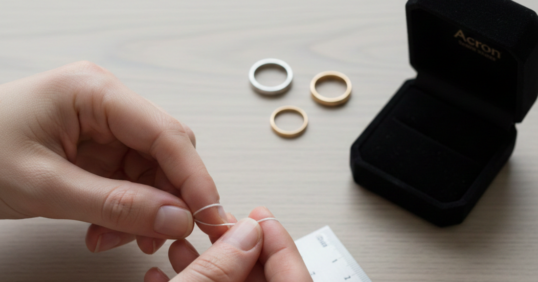 ¿Cómo saber mi talla de anillo? Guía fácil para medir en casa