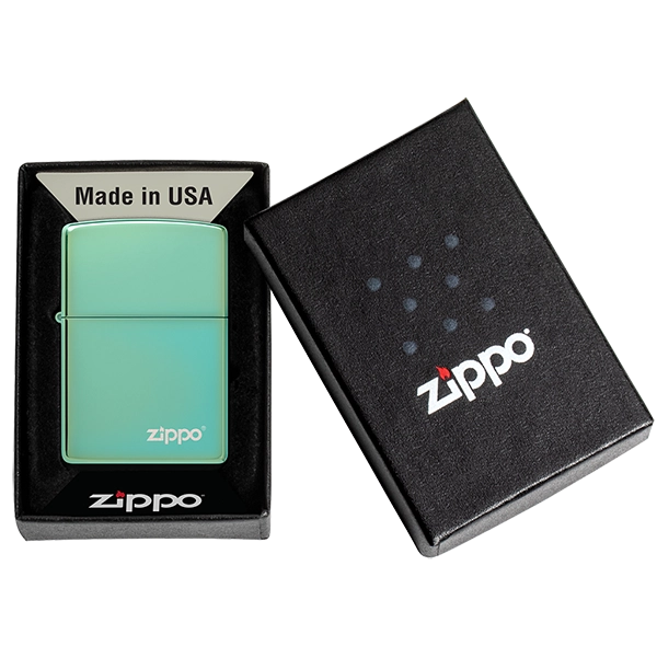 Encendedor Zippo Classic High Polish Green 28129ZL