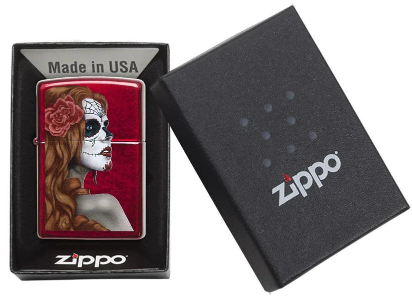 Encendedor Zippo Day of The Dead Girl 28830