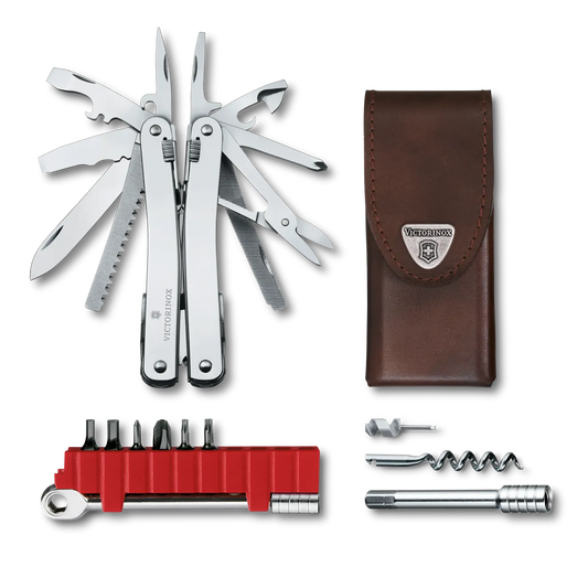 Navaja Victorinox Swiss Tool Spirit X Plus Ratchet 3.0236.L