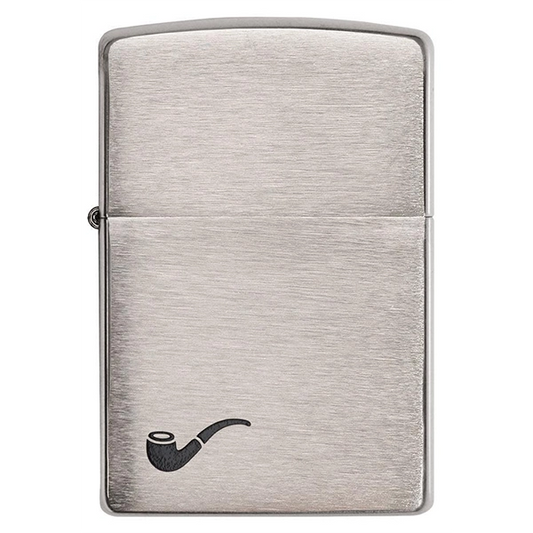 Encendedor Zippo Pipe Brushed Chrome 200PL