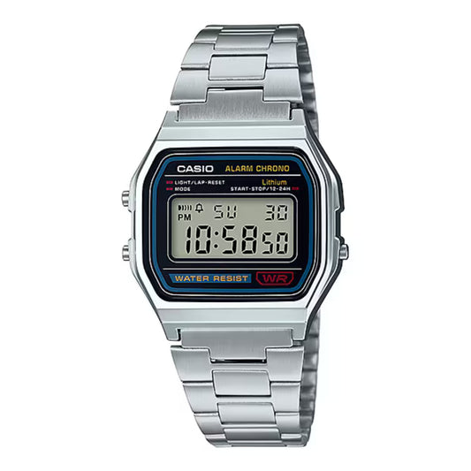 Reloj Casio A158WA-1 Retro Unisex