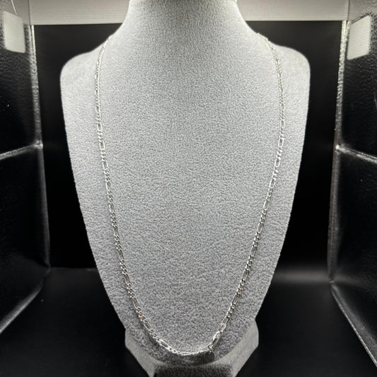 Cadena Fígaro de Plata 925 (60 cm, 9,33 g)