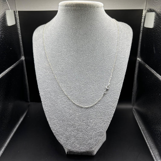 Cadena Fígaro Delgada de Plata 925 (50 cm, 3,66 g)