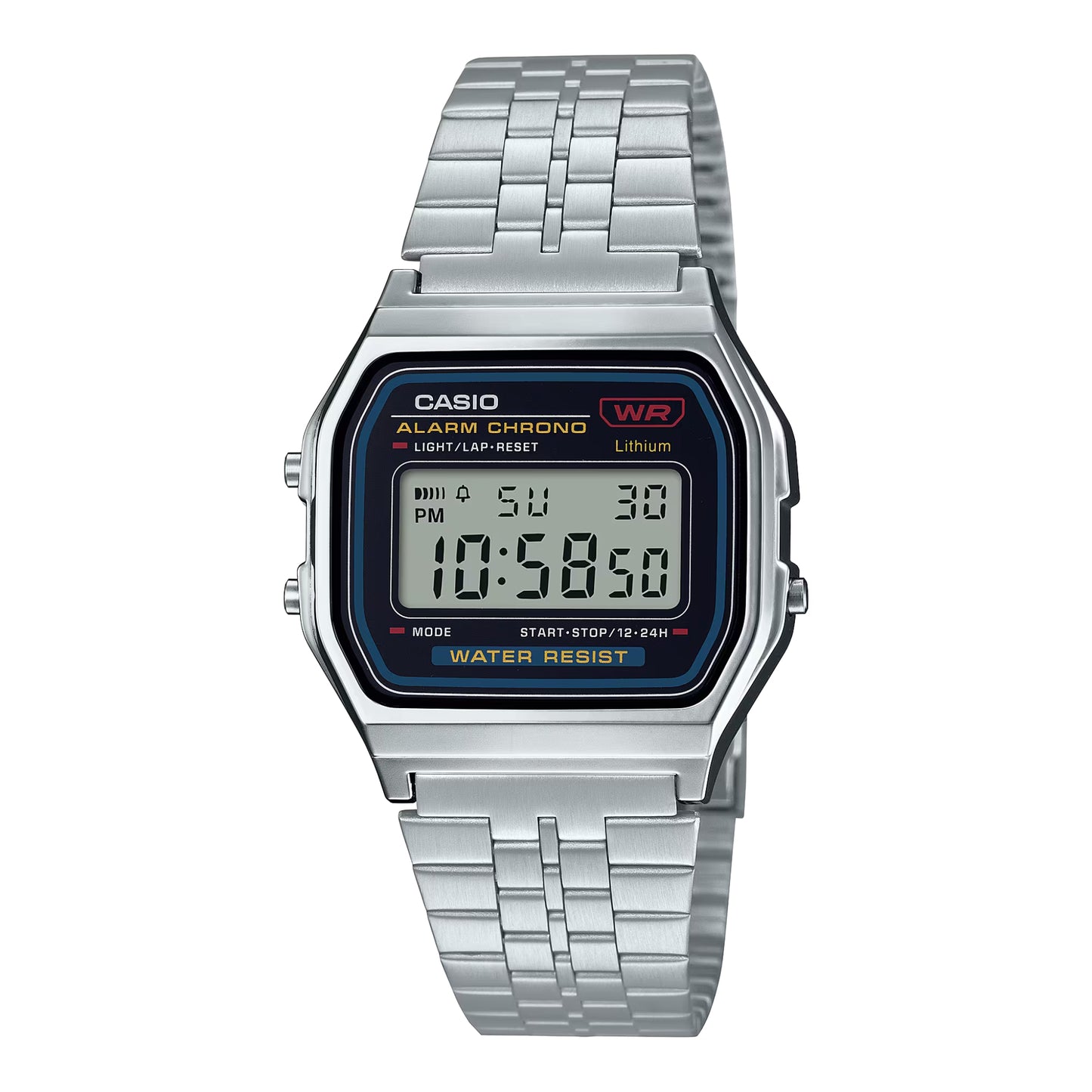 Reloj Casio A159W-N1 Vintage Unisex Plateado