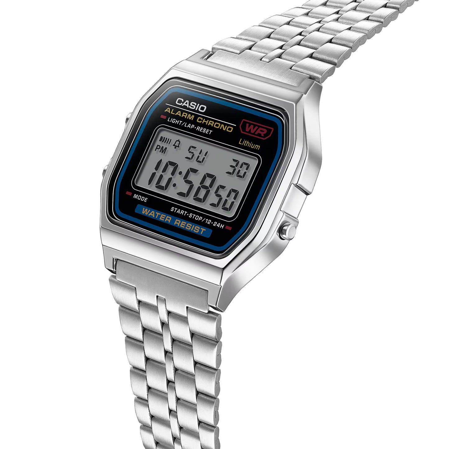 Reloj Casio A159W-N1 Vintage Unisex Plateado