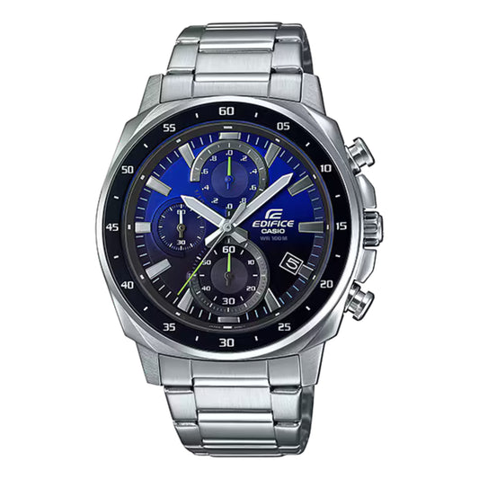 Reloj Casio Edifice EFV-600D-2AV Azul y Negro