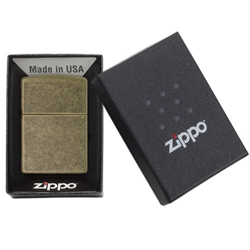 Encendedor Zippo Antique Brass 201FB