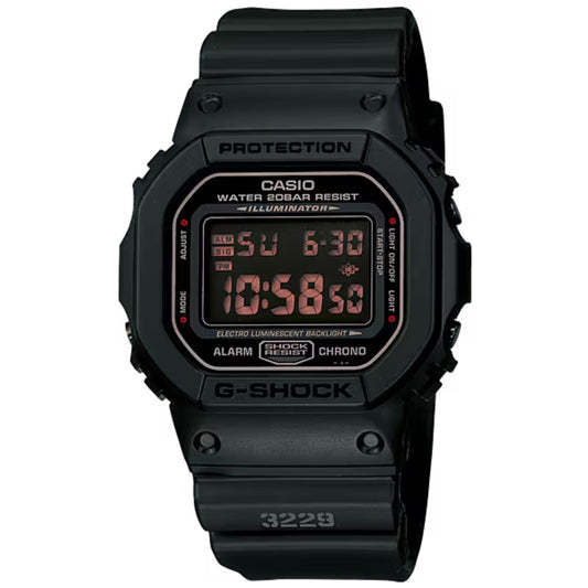 Reloj Casio G-SHOCK DW-5600MS-1 Negativo