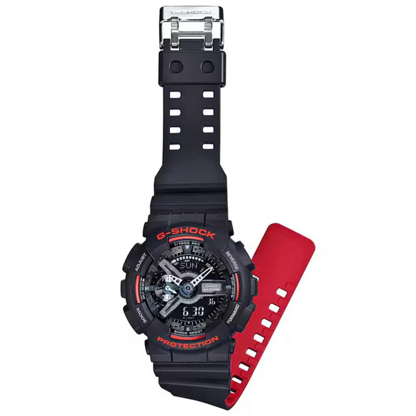 Reloj Casio G-SHOCK GA-110HR-1A Negro Rojo