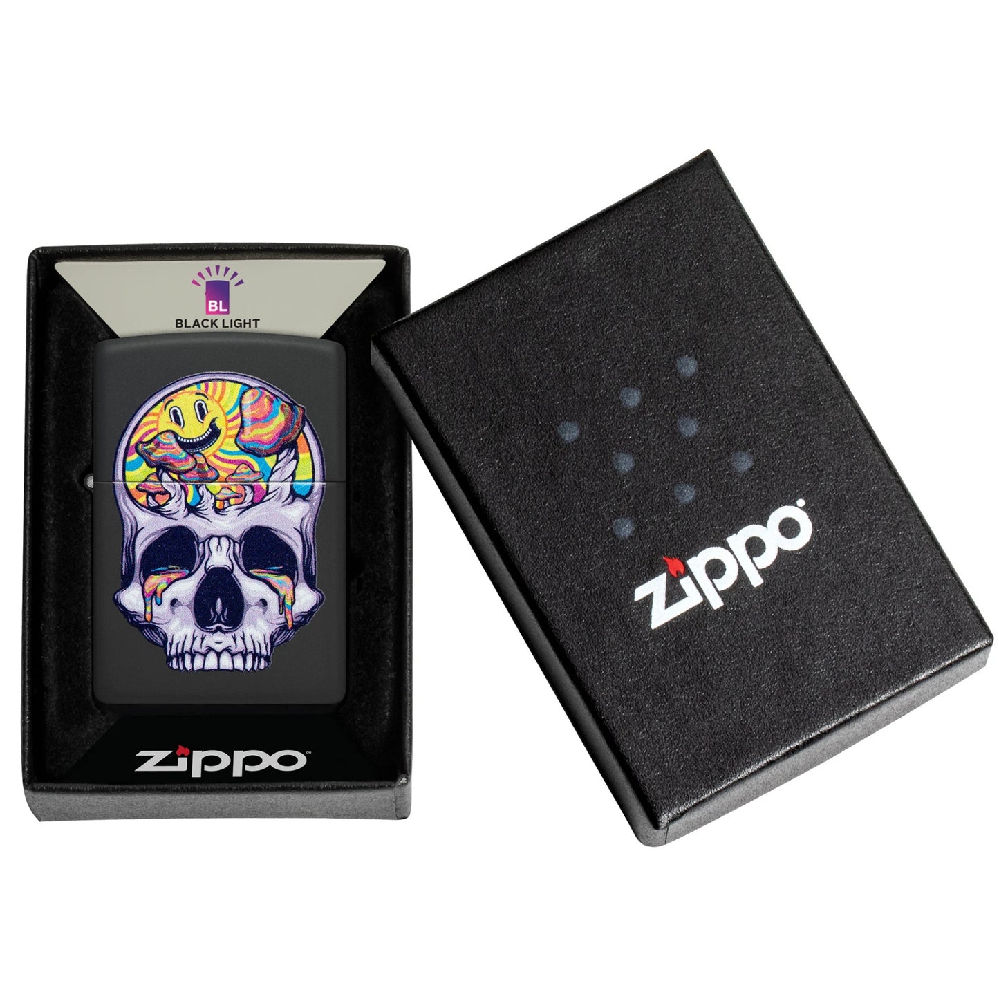 Encendedor Zippo 48737 Skull Moon Design