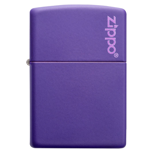 Encendedor Zippo 237ZL Classic Purple Matte Zippo Logo