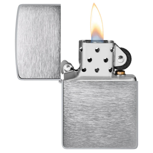Encendedor Zippo 200 Classic Brushed Chrome